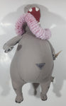 2004 Nanco Dreamworks Madagascar Gloria The Hippopotamus 13" Tall Stuffed Animal Toy Character Plush New with Tags