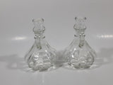 Oil and Vinegar Glass Cruet Bottle Set