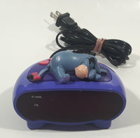Disney Winnie The Pooh Eeyore Purple Digital Alarm Clock