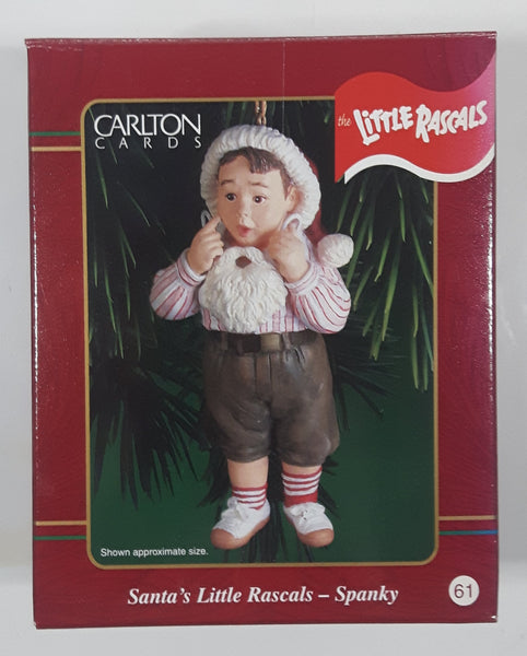 2000 Carlton Cards The Little Rascals Santa's Little Rascals Spanky Christmas Ornament New in Box