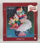 Carlton Cards Alvin and the Chipmunks Toboggan Trio Christmas Ornament New in Box