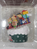 Carlton Cards Alvin and the Chipmunks Toboggan Trio Christmas Ornament New in Box