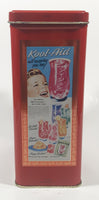 Kool-Aid Sugar Sweetened Soft Drink Mix 8" Tall Tin Metal Container