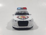 Moose Police Canada Call 911 Emergency White Pull Back Die Cast Toy Car Vehicle with Opening Doors