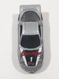 2001 Hot Wheels Pontiac IROC Firebird Silver Die Cast Toy Race Car Vehicle