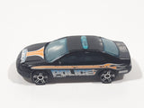 2009 Hot Wheels HW City Works Ford Fusion Police HW09 Black Die Cast Toy Car Cop Law Enforcement Vehicle