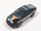 2009 Hot Wheels HW City Works Ford Fusion Police HW09 Black Die Cast Toy Car Cop Law Enforcement Vehicle