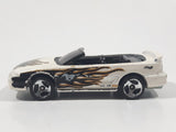 2001 Hot Wheels 1996 Mustang GT Convertible White Die Cast Toy Car Vehicle