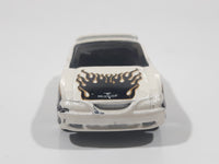 2001 Hot Wheels 1996 Mustang GT Convertible White Die Cast Toy Car Vehicle