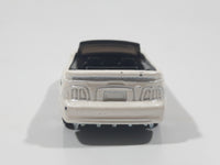 2001 Hot Wheels 1996 Mustang GT Convertible White Die Cast Toy Car Vehicle