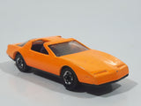 1992 Hot Wheels Pontiac Firebird T-Top Orange Plastic Body Die Cast Toy Car Vehicle