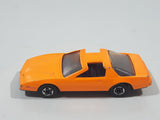 1992 Hot Wheels Pontiac Firebird T-Top Orange Plastic Body Die Cast Toy Car Vehicle