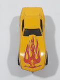 1987 Hot Wheels Monster Vette Corvette Stingray Yellow Die Cast Toy Car Vehicle