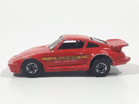 1991 Hot Wheels Porsche 930 Red Die Cast Toy Car Vehicle