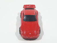1991 Hot Wheels Porsche 930 Red Die Cast Toy Car Vehicle
