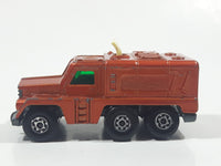 Vintage 1973 Lesney Matchbox Rolamatics No. 16 Badger Orange Radar Truck Die Cast Toy Car Vehicle