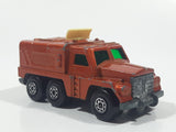 Vintage 1973 Lesney Matchbox Rolamatics No. 16 Badger Orange Radar Truck Die Cast Toy Car Vehicle