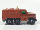 Vintage 1973 Lesney Matchbox Rolamatics No. 16 Badger Orange Radar Truck Die Cast Toy Car Vehicle