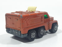 Vintage 1973 Lesney Matchbox Rolamatics No. 16 Badger Orange Radar Truck Die Cast Toy Car Vehicle