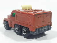 Vintage 1973 Lesney Matchbox Rolamatics No. 16 Badger Orange Radar Truck Die Cast Toy Car Vehicle