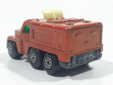 Vintage 1973 Lesney Matchbox Rolamatics No. 16 Badger Orange Radar Truck Die Cast Toy Car Vehicle