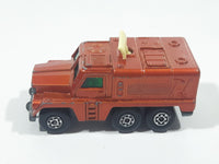 Vintage 1973 Lesney Matchbox Rolamatics No. 16 Badger Orange Radar Truck Die Cast Toy Car Vehicle