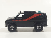 1984 Hot Wheels Baja Breaker Ford Econoline Van Black Die Cast Toy Car Vehicle