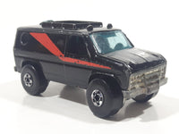 1984 Hot Wheels Baja Breaker Ford Econoline Van Black Die Cast Toy Car Vehicle