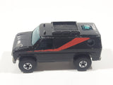 1984 Hot Wheels Baja Breaker Ford Econoline Van Black Die Cast Toy Car Vehicle