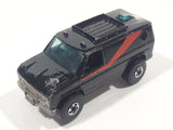 1984 Hot Wheels Baja Breaker Ford Econoline Van Black Die Cast Toy Car Vehicle