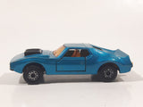 Vintage 1976 Lesney Matchbox Superfast Twin Pack AMX Javelin No. 9 Metallic Blue Die Cast Toy Car Vehicle with Opening Doors