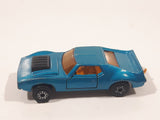 Vintage 1976 Lesney Matchbox Superfast Twin Pack AMX Javelin No. 9 Metallic Blue Die Cast Toy Car Vehicle with Opening Doors