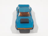 Vintage 1976 Lesney Matchbox Superfast Twin Pack AMX Javelin No. 9 Metallic Blue Die Cast Toy Car Vehicle with Opening Doors