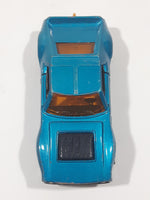 Vintage 1976 Lesney Matchbox Superfast Twin Pack AMX Javelin No. 9 Metallic Blue Die Cast Toy Car Vehicle with Opening Doors