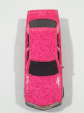 1993 Hot Wheels Mercedes 380 SEL Pink with Red Glitter Die Cast Toy Car Vehicle