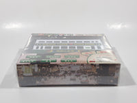 Sun Hing Toys I Love Hong Kong Tramways Double Decker Bus Green White Pull Back Die Cast Toy Car Vehicle with Sound and Lights New in Package