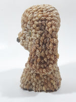 Vintage Seashell Covered Poodle Ornament 5 1/2" Tall
