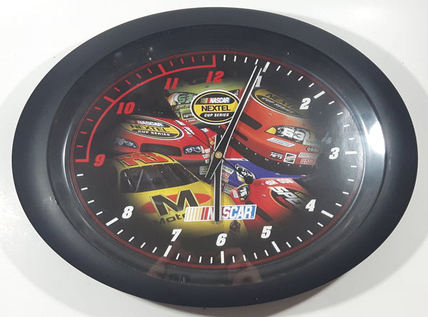 NASCAR Nextel Cup Series 11 3/4" x 15 3/4" Oval Shaped Wall Clock