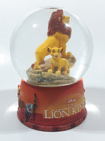 Hallmark Disney The Lion King Simba Musafa 5 1/4" Tall Resin Snow Globe