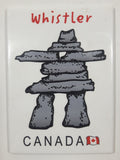 Whistler Canada Inukshuk 2 1/2" x 3 1/2" Fridge Magnet