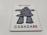 Whistler Canada Inukshuk 2 1/2" x 3 1/2" Fridge Magnet