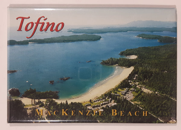 Tofino British Columbia MacKenzie Beach 2 1/8" x 3 1/8" Fridge Magnet