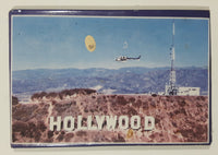 Hollywood Sign with Helicopter 2" x 3" Fridge Magnet