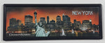 Downtown New York City Skyline 1 3/4" x 4 7/8" Fridge Magnet