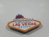 Welcome To Fabulous Las Vegas Nevada 2 3/8" x 3 1/8" Resin Fridge Magnet