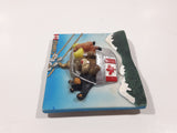 Canada Moose Beaver Bear in Gondola 2 3/8" x 3" Resin Fridge Magnet