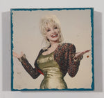 Dolly Parton 1 3/8" x 1 3/8" Wood Fridge Magnet