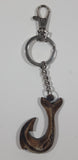 Maui Hook Whale Tail Bone Look Key Chain