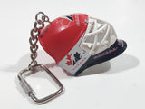 Team Canada Ice Hockey Goalie Mask Helmet Shaped Key Chain