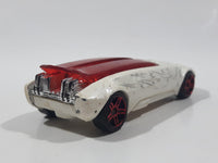 2005 Hot Wheels White Heat Whip Creamer II White Die Cast Toy Car Vehicle with Sliding Canopy